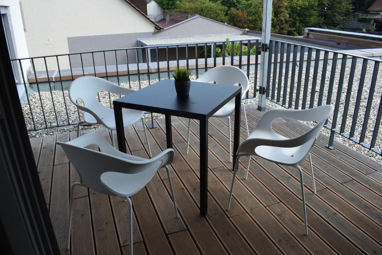 Apartmenthaus Marktstraße Neckarsulm Exterior foto